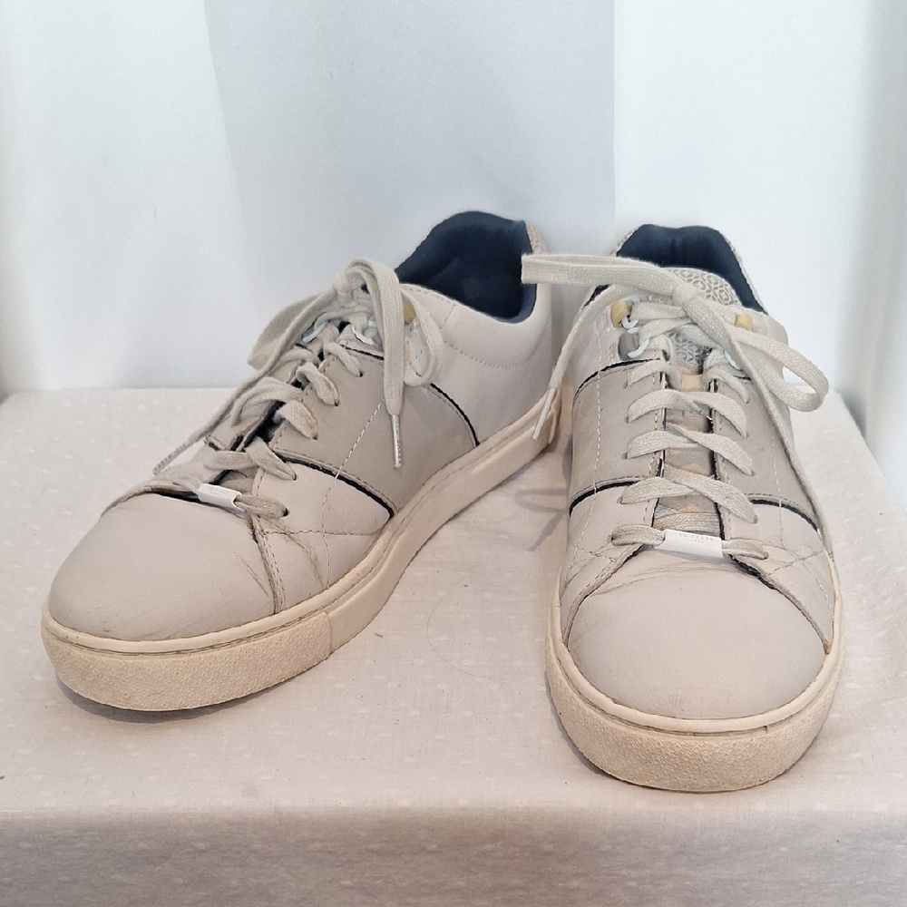 Ted Baker London Men's Casual Sneakers - Cream Size EU41.5